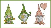 Spring Gnomes by Elena Lartsova XSD