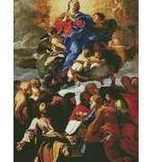 Christian Cross Stitch - The Ascension of our Lady - Free