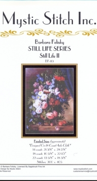 Mystic Stitch Inc. - Still lLife Series - BF-113 Still Life II  by Barbara Felisky