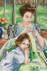 Cuadros 10 Mother with Doughter-XSD