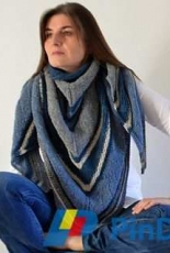 Colormoon Shawl by Nunzia Diglio