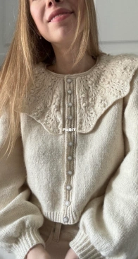 Cardigan 60's by Maleeva Knits - Russian