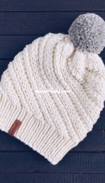 Quinn Beanie - Woolture - Natalia Voitcenko
