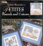 Leisure Arts 3150 - Teresa Wentzlers Petites - Book 2 - Peacock and Unicorn
