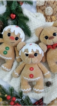 Olya and Toys - Olga Shkarlatyuk - Gingerbread Bear