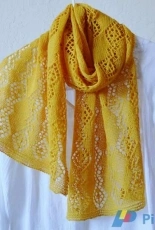 Jhumka Shawl by Sandhya S. /Swatch Love-Free