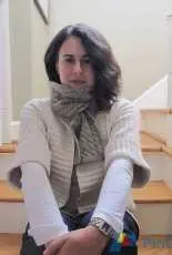 Comfy Cables Scarf by Gina Bonomo /Marcellas-Free