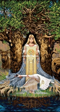 Panna SO-1896 Golden Series - Veda Protective Amulet by N. Vasilyeva