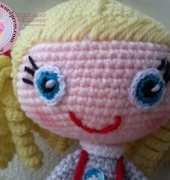 Meritxell, amigurumi doll