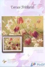 I Love crossStitch ILCS FDV-005 - Terrace Fritillarias