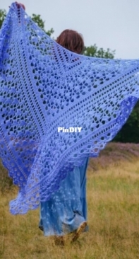 tante roos - mel rose shawl-Dutch