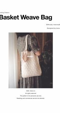 Basket Weave Bag by Irene Lin - English