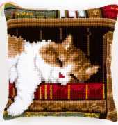 Vervaco PN-0146409 Sleeping Cat Cushion