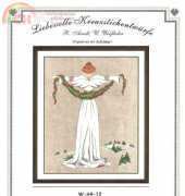 Liebevolle Kreuzstichentwurfe LKE W-64-12 Lulu Belle zu Weihnachten (at Christmas) 2012