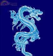 My Electric Blue Dragon