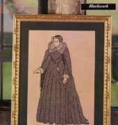 Mary Queen of Scots Blackwork from New Stitches Issue 26