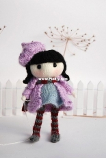 Denizas Toys Joys - Tatyana Korobkova - Zefirka. The Doll with small dog