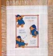 Designer Stitches H74 Night night pooh Afghan