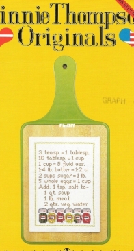 Ginnie Thompson Originals - Table of Equivalents