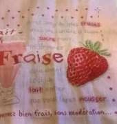 lait fraise