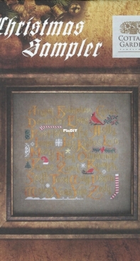 Cottage Garden Samplings CGS-1030 - Christmas Sampler