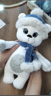 Baloo hand / AliceShopToys - Polar bear - English