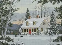 Winter House by Elena Petrova