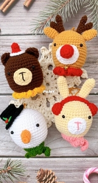 Thread Yarns - Uyen Nguyen - Christmas Ornaments - Free