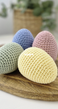 Crochet Lioflio - Natalie Lioflio - Easter Egg - Free