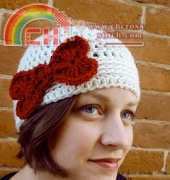 Sarahndipities - Sarah Anderson Designs - Cupid Bow Beanie - Free