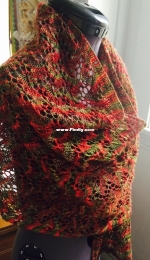 Traveling Vines Scarf by Cari Luna-Free