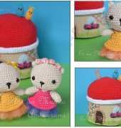 Es un Mundo Amigurumi - Sandra Droppelmann-  Countryside  Bears - Spanish
