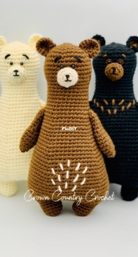Crown Country Crochet - Stevie Hill - Bear