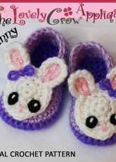 The Lovely Crow - Elizabeth Alan - Applique Bunny