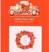 Cinnamon Cat 901 Roses Wreath