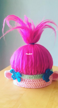 Lily and Mason - Keri Palbicki - Poppy Troll Hat