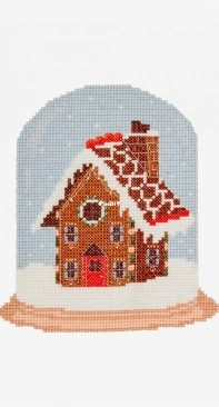 DMC - Gingerbread House / Maison du Pain de Gingembre - Free