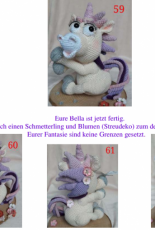 Wunderlichs Kreativchaos - Janine Wunderlich - Bella the booty Unicorn - German