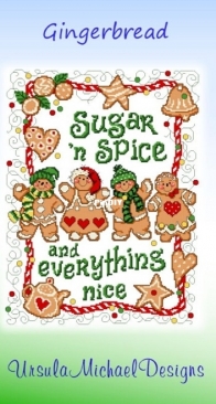 Ursula Michael Designs - Gingerbread XSD