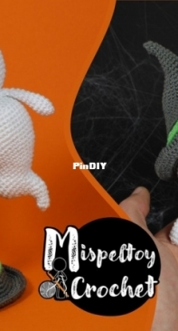 Mispeltoy Crochet - Kenzi Noe - Mogwai the Sleepy Ghost - Mogwai het Slaperige Spookje - Dutch