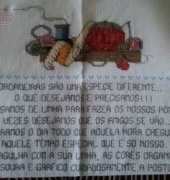 Oraçao das bordadeiras