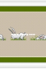 Paradise Stitch - Rabbit Border by Olga Lankevich - Free