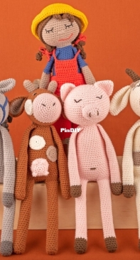 Yarn and Colors - Knotjeknu - Margreet - Farm Animals - English, Dutch, German