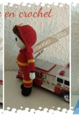Un monde en crochet - Lidia K - Olivier the Firefighter   - French