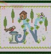 Tams Creations Garden Alphabet - Letter N - Free