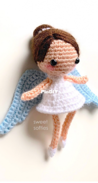 Sylemns Sweet Softies - Jasmin Wang - Jade King - Angel Pixie Doll - Free