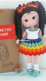 Bir Oyuncak Atölyesi - Colourful Girl - Turkish - Free