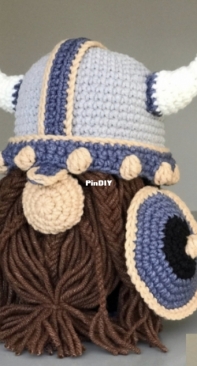 Natty Toys - Nataliia / Natalia Romaniv - Viking Gnome
