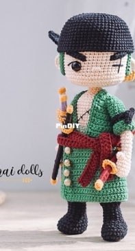 Guichai Crochet Dolls - Armano Ginji - Teechalit Wattanawongwisut - Roronoa Zoro
