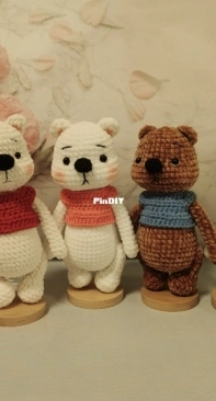Lovely Dolls Bear Family
